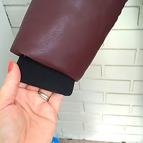 Marc New York Performance Bergandy Hooded Puffer Coat. Sz Medium NWT - Picture 6 of 16